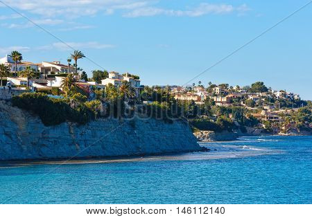 Calpe Town Summer Coast, Spain.
