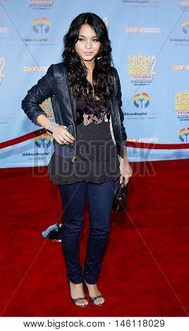 Vanessa Hudgens at the DVD Release premiere of 