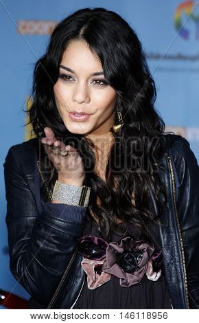 Vanessa Hudgens at the DVD Release premiere of 