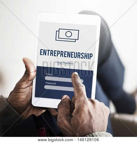Entrepreneurship Tycoon Small Business Enterprise Concept