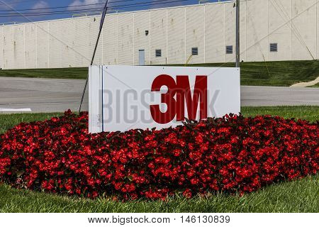Indianapolis - Circa September 2016: 3M Plant. 3M Indianapolis is a Personal Safety Division facility that manufactures varieties of hearing protection III