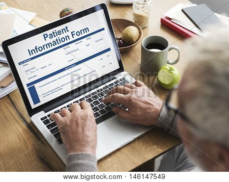 Patient Information Form Document Details Concept