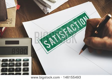 Satisfaction Happy Service Client Customer User Concept