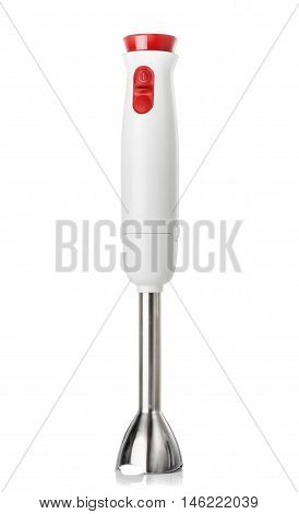 Immersion blender isolated on a white background