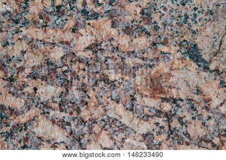 Texture of natural red and gray granite rock stone