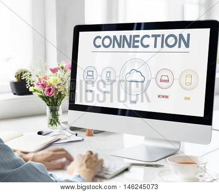Networking Communication Connection Share Ideas Concept