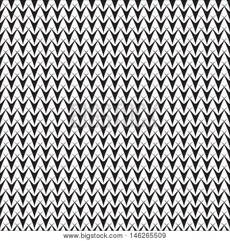Classic monochrome art. Endless abstract pattern. Geometric simple seamless backdrop. Modern repeating decor. Graphic minimalist elegant sample. Vector.
