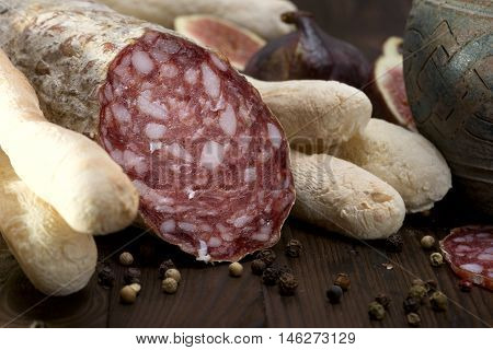 Italian Salame -  Dry-cured Sausage
