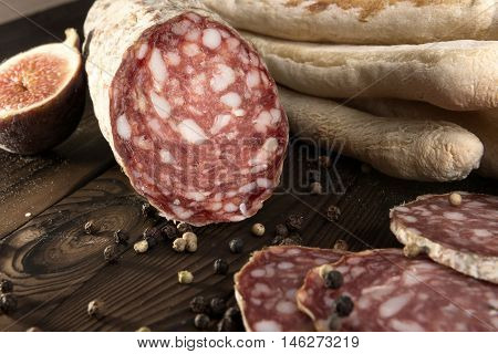 Italian Salame -  Dry-cured Sausage