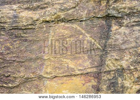 stone texture background Brown and gray surface