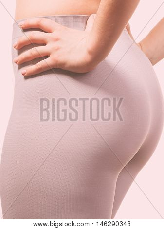 Part Body Picture With Underwear.