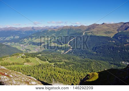 Sexten In Hochpustertal And New Ski Piste.
