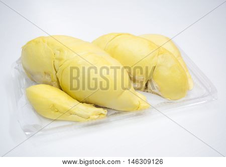 Asia food very smell durian for eat