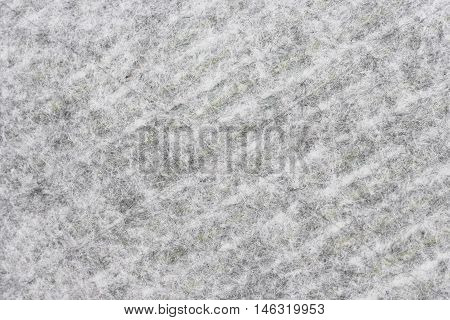 Gray Synthetic Polyester Material, Texture Background.