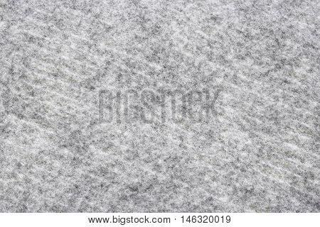 Gray Synthetic Polyester Material, Texture Background.