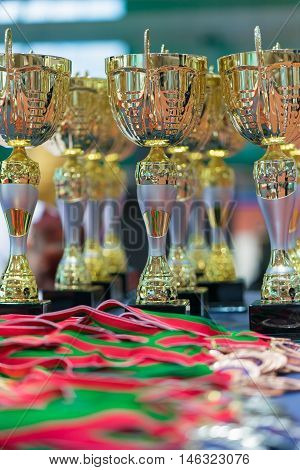 Medals and trophies to be awarded Champions