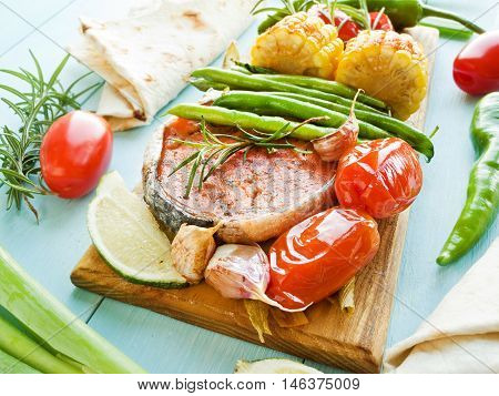 Pink Salmon Steaks