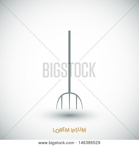 Garden Fork Icon