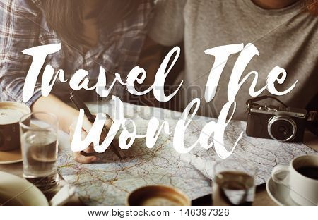 Travel Yolo Sightseeing Young Concept