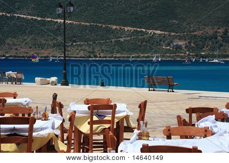 Vassiliki auf der ionischen Insel Lefkas Griechenland