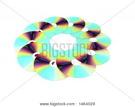 Flor de CDs