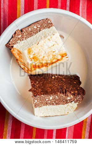 Cottage Cheese Cocoa Cake