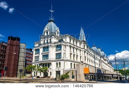 Victoria Terrasse, a historic building in Oslo, now housing the Ministry of Foreign Affairs of Norway