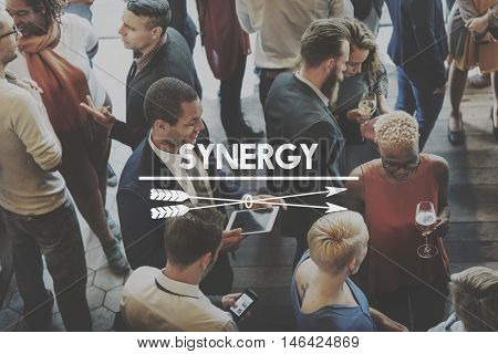Team Teamwork Teambuilding Synergy Empower Concept