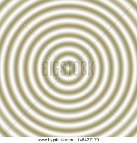 Brown and white abstract design circular background.
