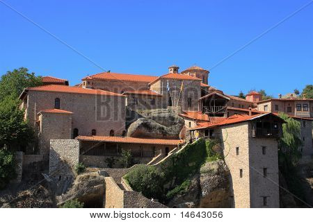 Klasztory Meteora w prowincji Thessalia, Grecja