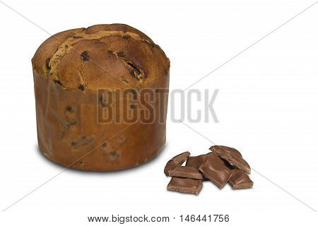 Sweet Panettone, Typical Italian Dessert For Christmas