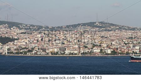 Uskudar District In Istanbul City