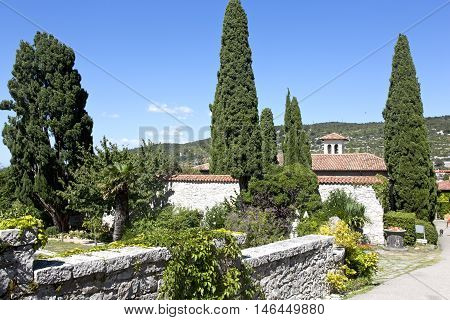 Gardens in Italian style of the Duino Castle Trieste