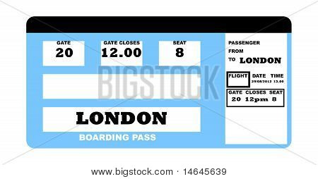 London flybillet