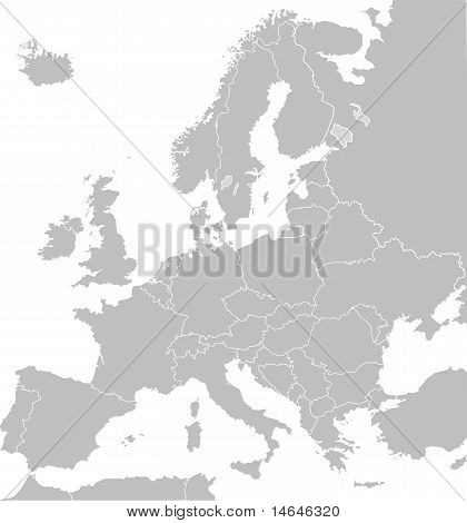 Kaart van Europa