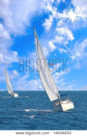 Yacht a vela in Grecia Mare Ionio
