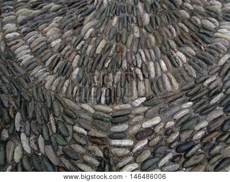Cobblestone Path on the Rainyday in Mostar, Bosnia and Herzegovina