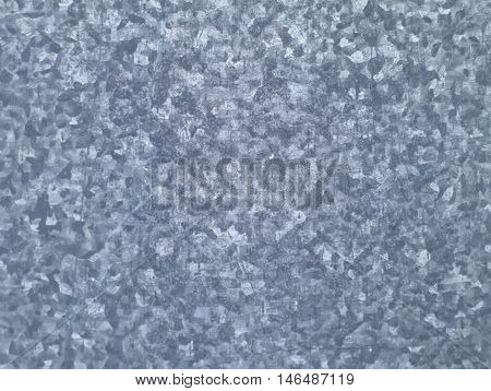 bluish grey seamless pattern on galvanized iron texture