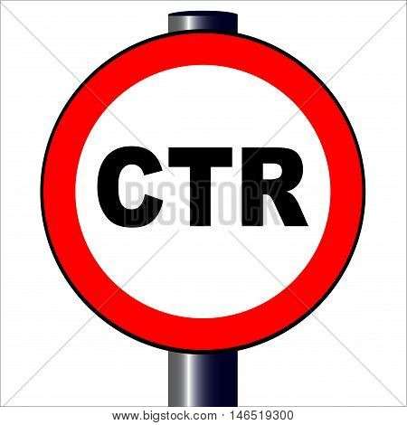A LDS choose the right sign over a white background