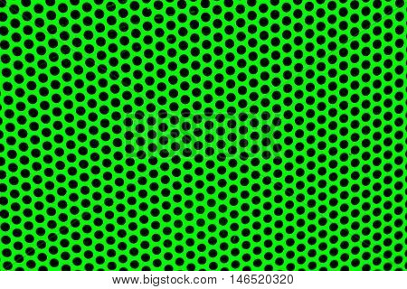 Close Up Abstract Green Dot Background Pattern
