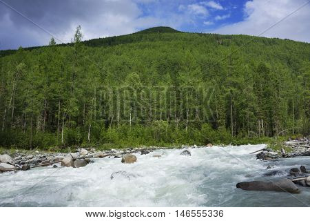 Akkem Valley in Altai Mountains Natural Park - UNESCO Natural Monument, Siberia, Russian Federation