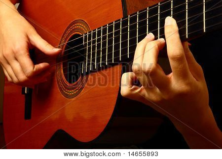 Gitarrenspiel