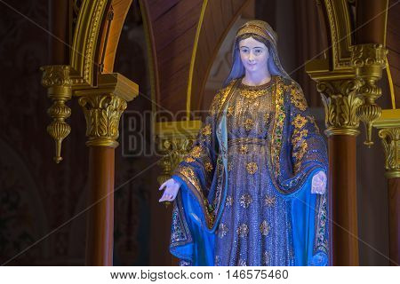The Virgin Mary Statue