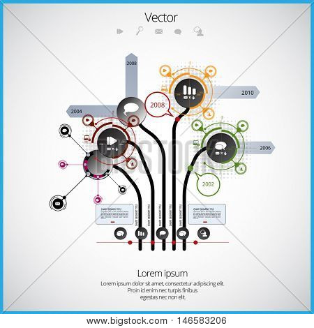 Infographic vector