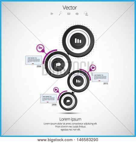 Infographic vector