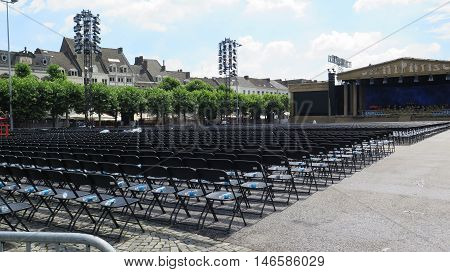 Stage And Chairs