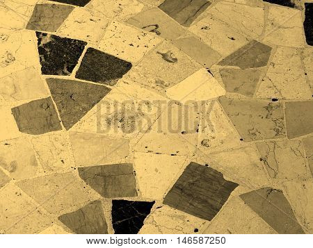 Floor Picture Sepia