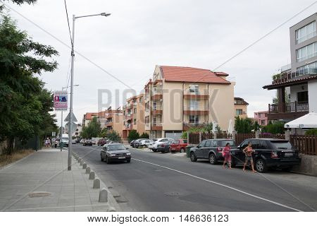 Architecture And People Of New Nessebar