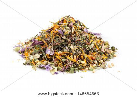 Dried Herbal Tea Leaves