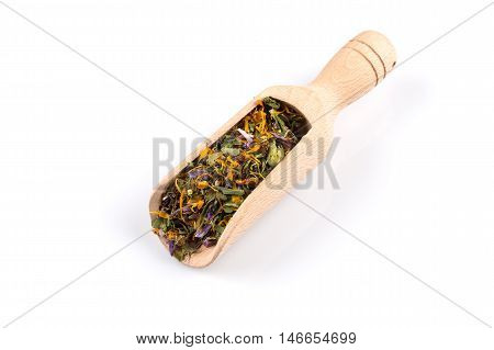 Dried Herbal Tea Leaves
